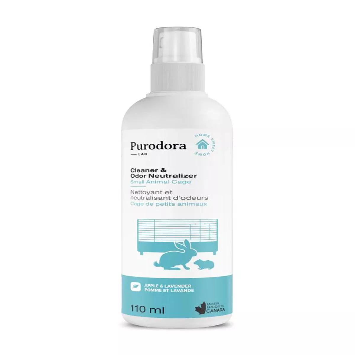 Purodora Lab Small Animal Cage Cleaner & Odor Neutralizer