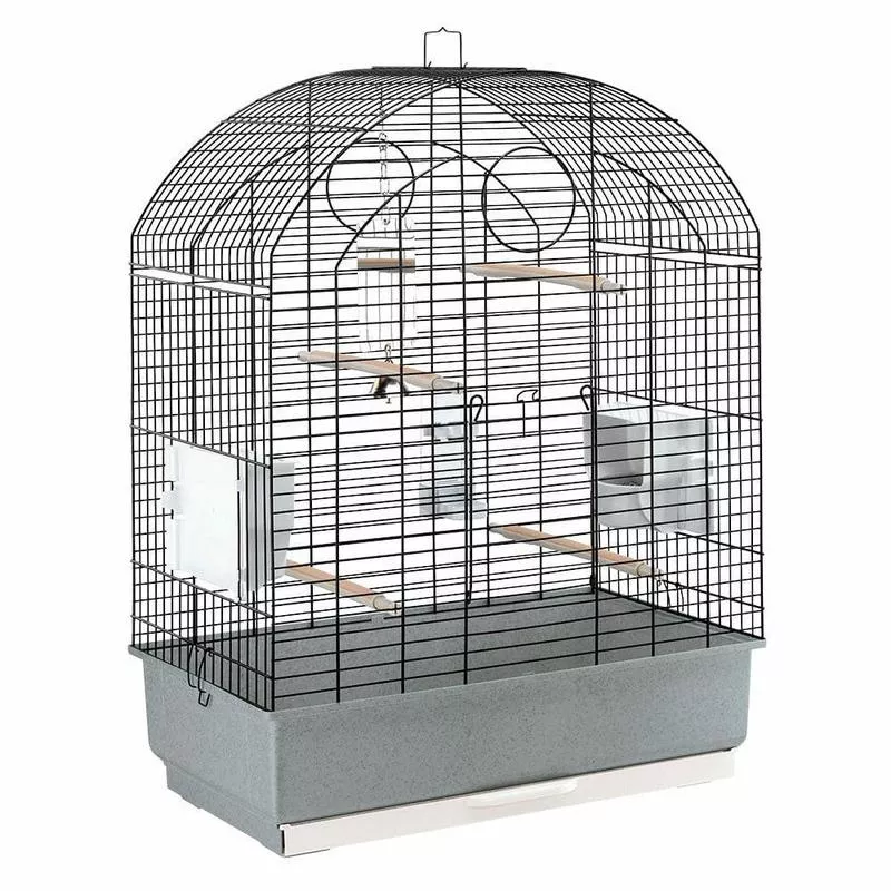 PURPLE BLACK S/STAND CAGE