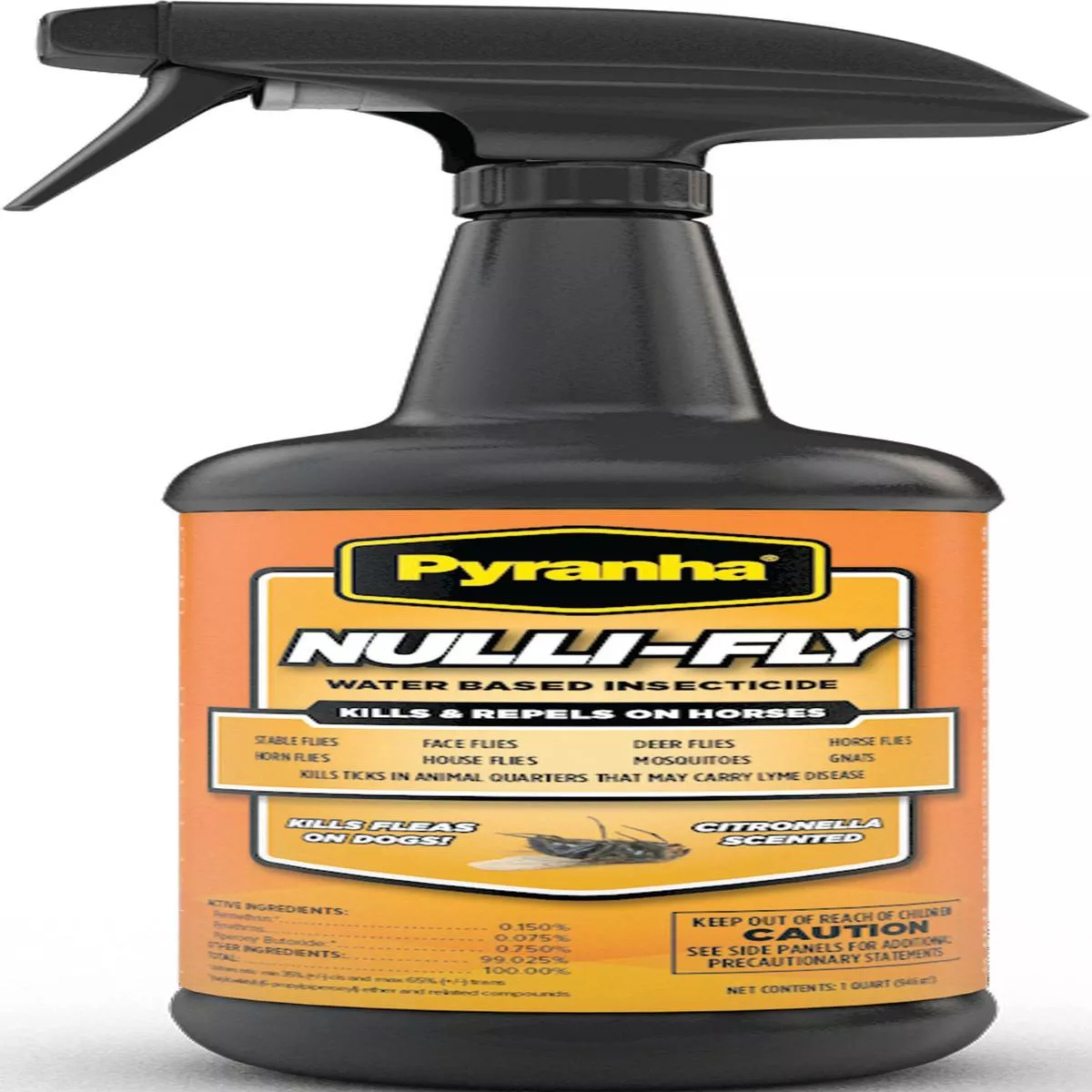 Pyranha Nulli-Fly Rtu – BLACK | 1 QT