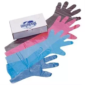 Raspberry Supreme Shoulder Length Gloves–Ctn/100