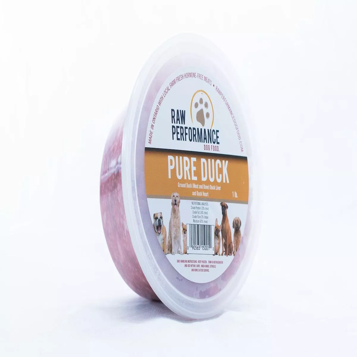Raw Performance Pure Duck Dog Food