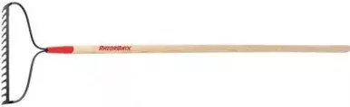 RazorBack 15 Tine Bow Rake, Forged, Wood Handle