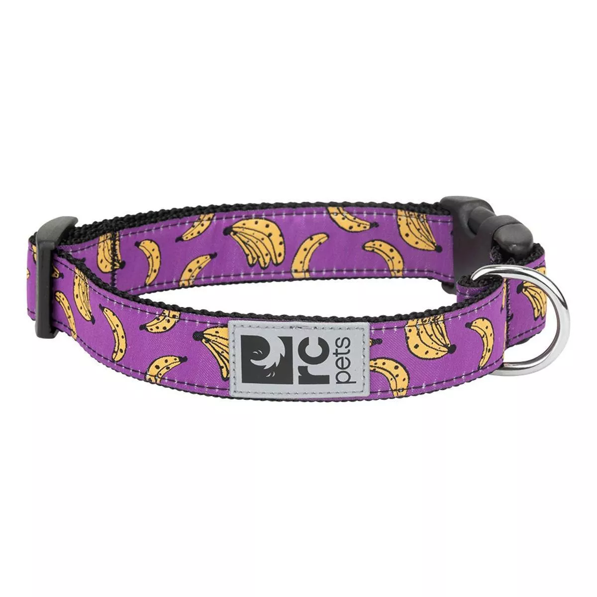 RC Pets Clip Dog Collar, Bananas