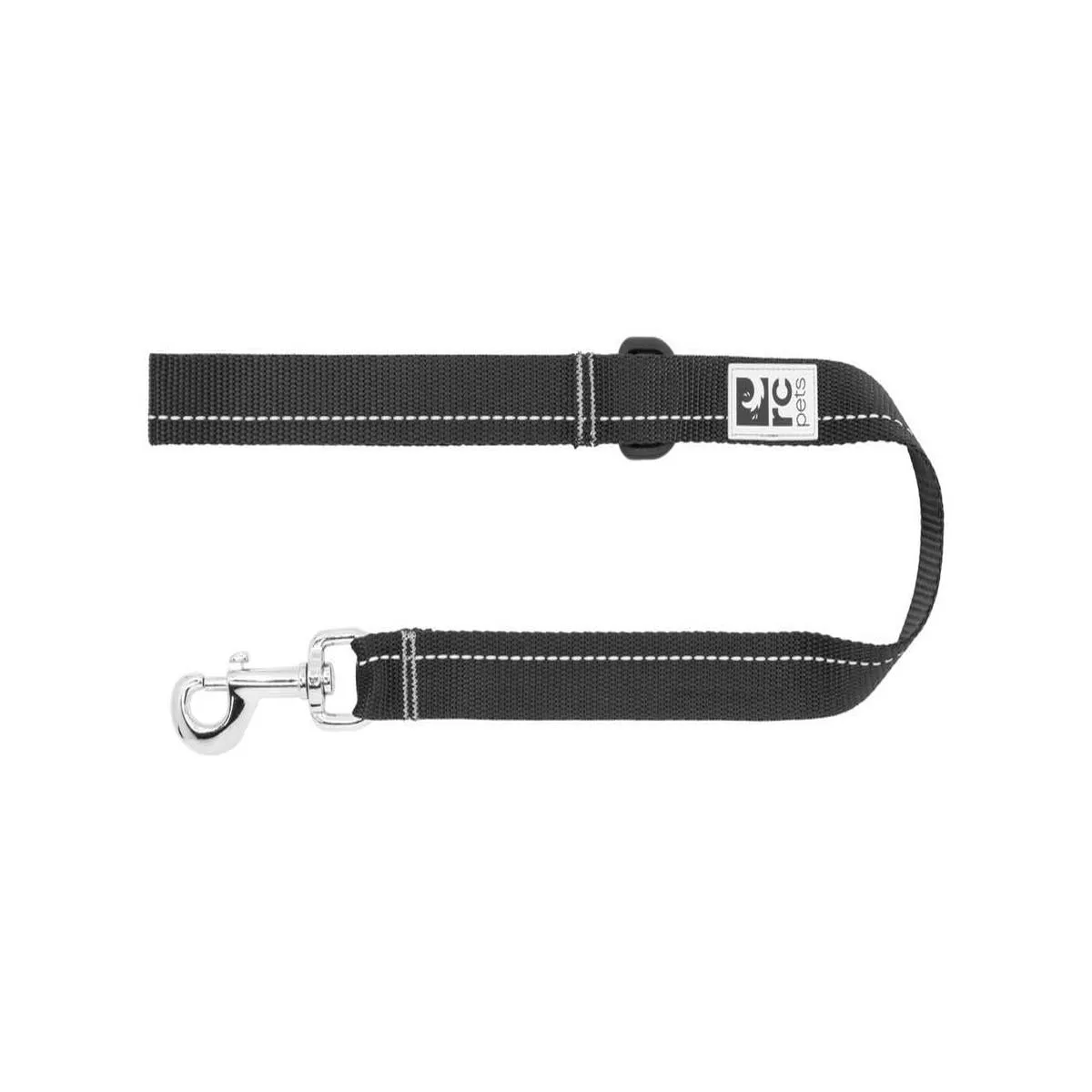 RC Pets Primary Short Dog Leash, Black