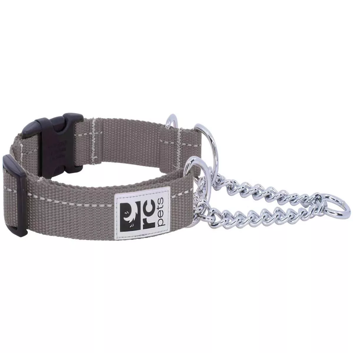 RC Pets Primary Training Clip Dog Collar, Charcoal