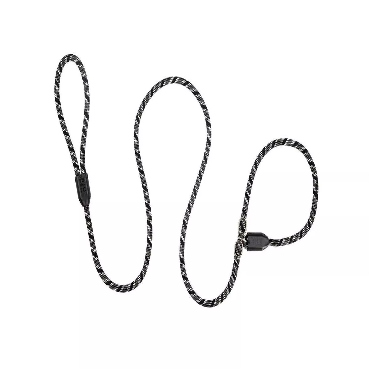 RC Pets Rope Slip Dog Leash, Black