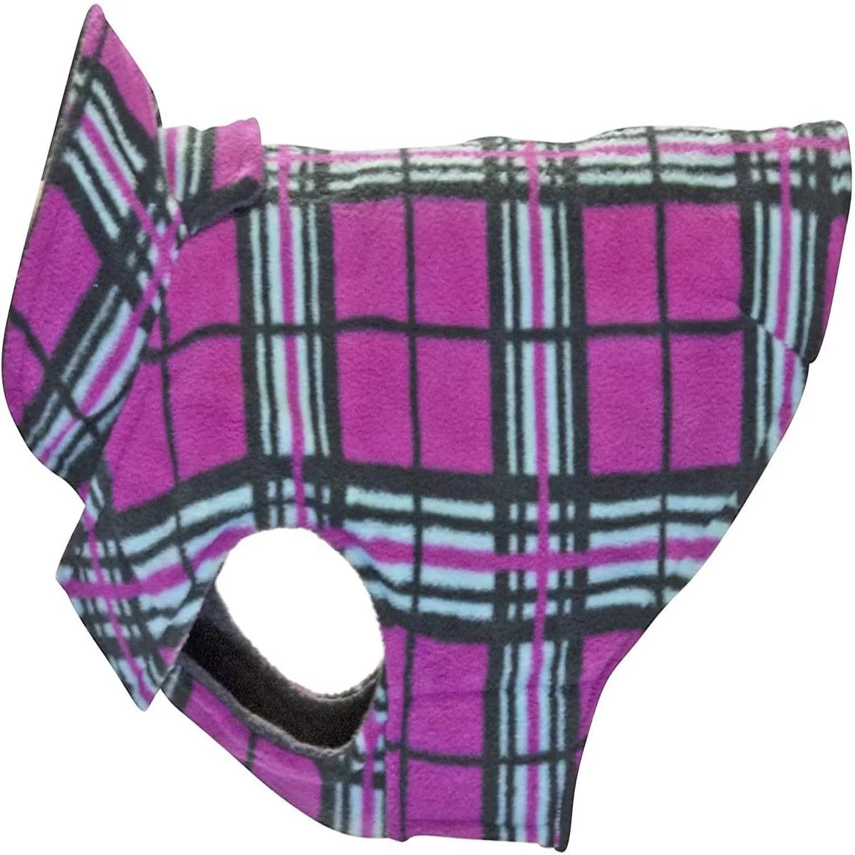 RC Pets Whistler Winterwear 2.0 Fleece Dog Coat, Raspberry Tartan