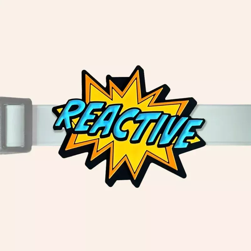 Reactive Jiby Dog Charm