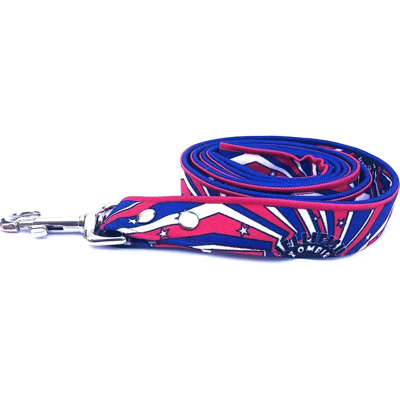 Red, White & Blue Dog Leash