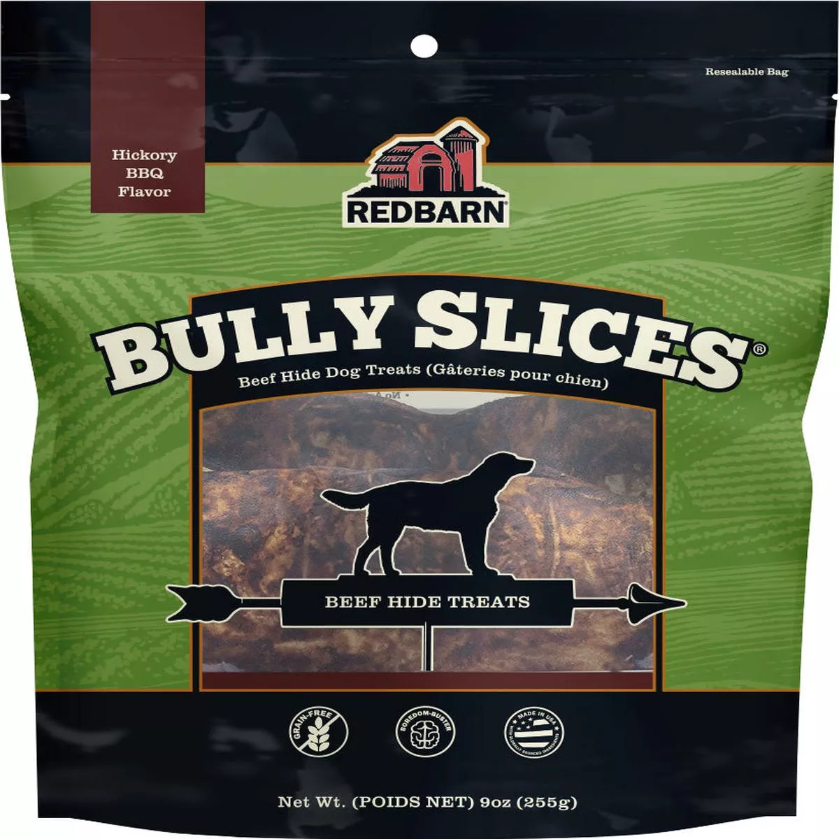 Redbarn Naturals Bully Slices Beef Chew – BBQ | 9 OZ