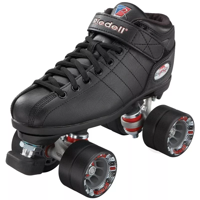 Riedell R3 Roller Skates – Black