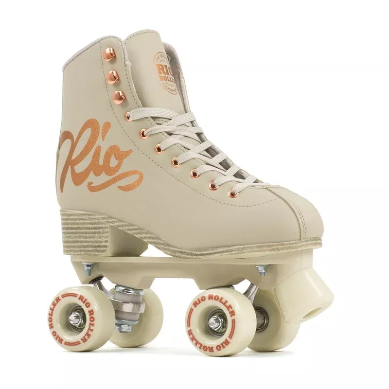 RIO ROLLER ROSE QUAD SKATES – Cream