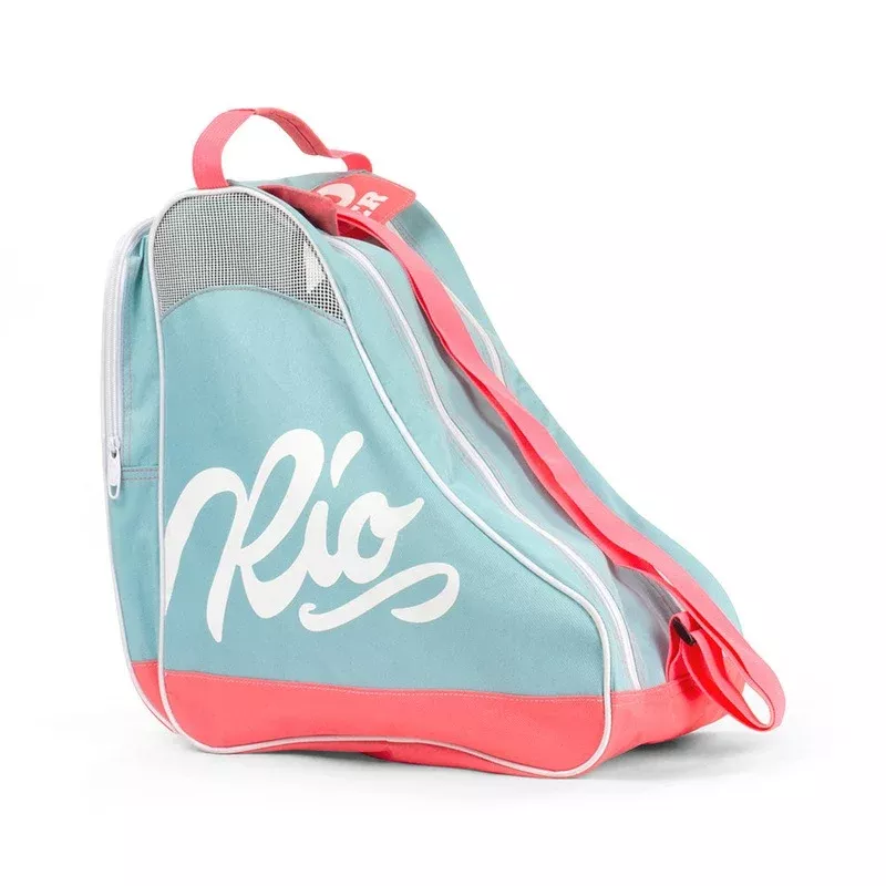 Rio Roller Script Skate Bag – Teal / Coral