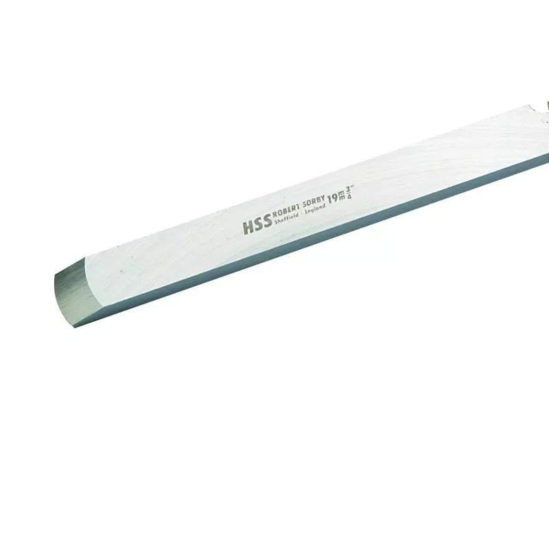 Robert Sorby Unhandled 3/4″ Negative Rake Scraper (821)