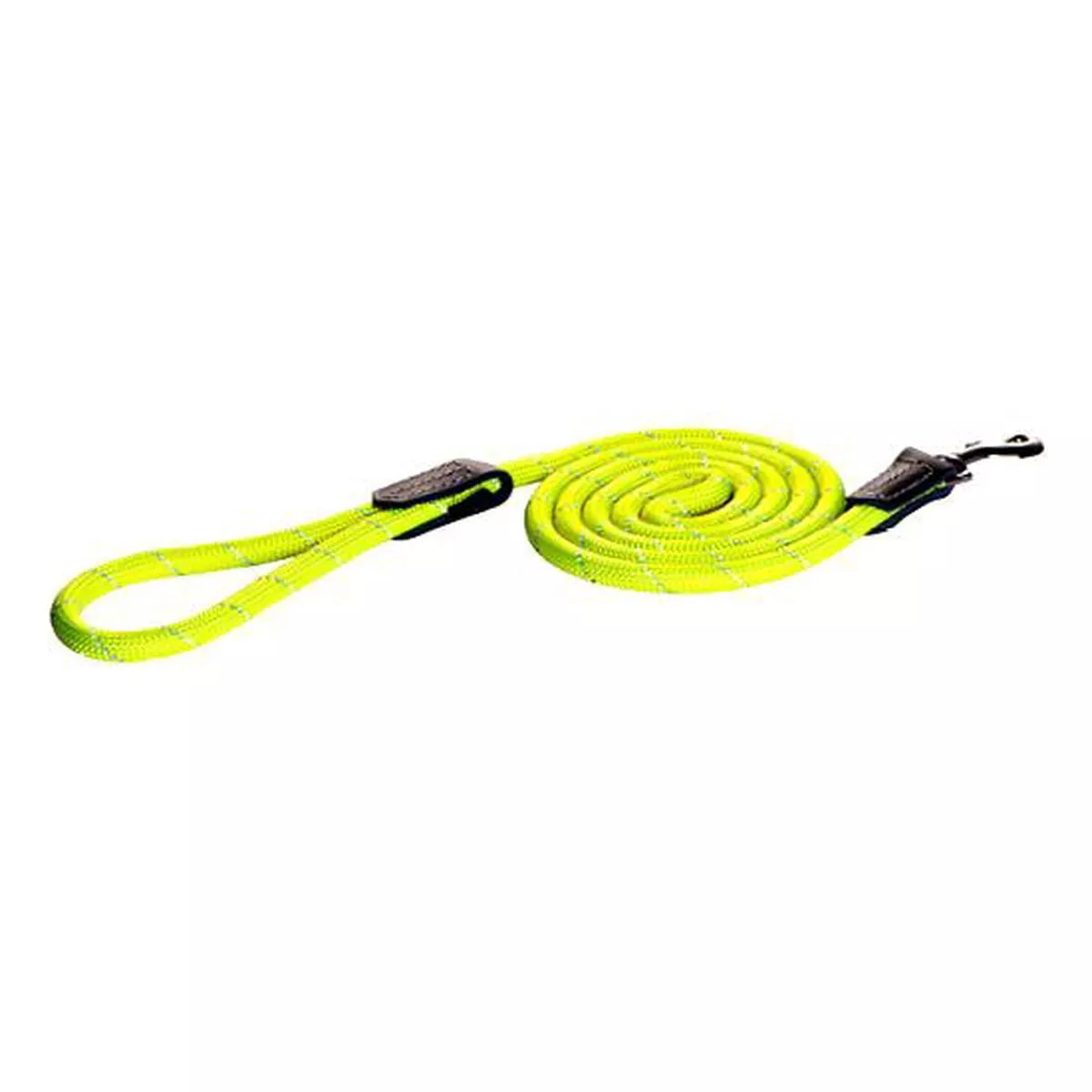 Rogz Rope Dog Leash, Lime