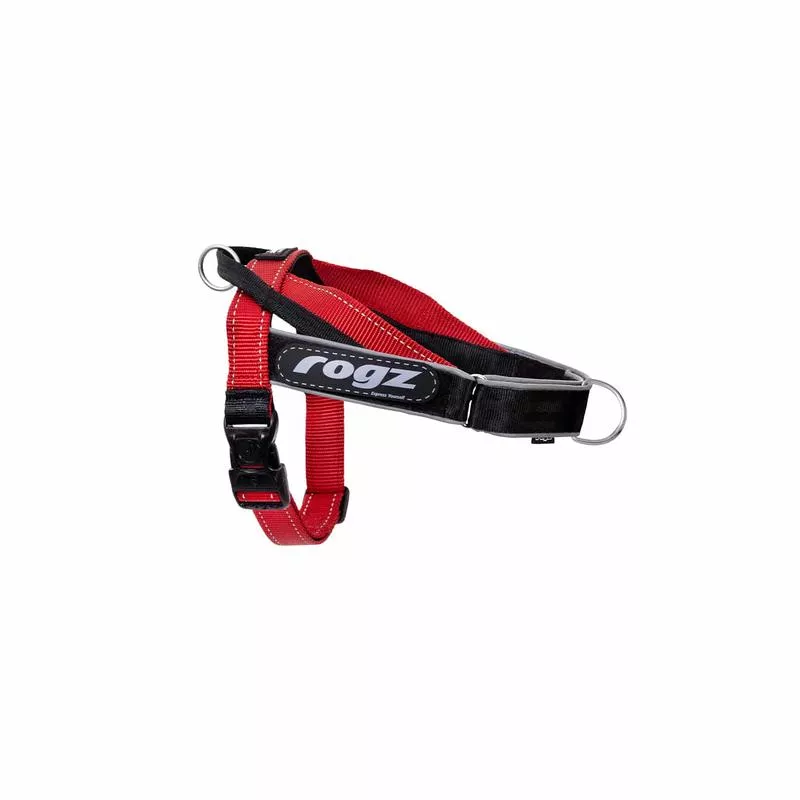 Rogz Utility LetzGo Harness Red