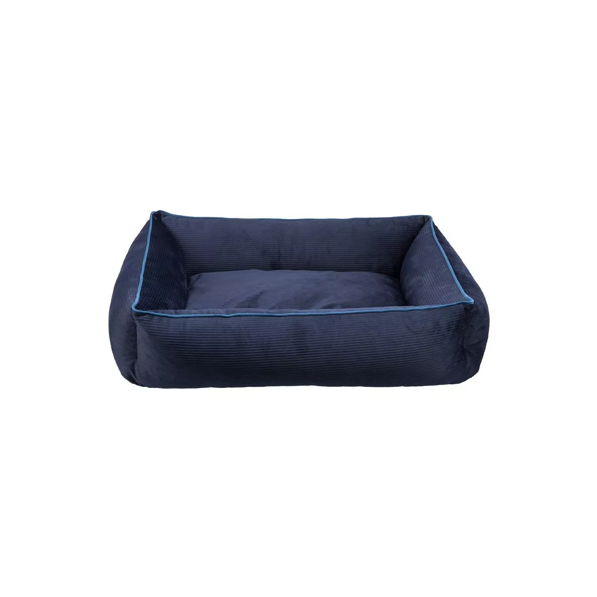 ROMY BED SQUARE 75*60CM DARK BLUE
