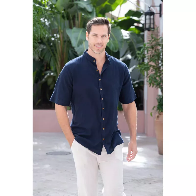 The Rossi Mens Shirt Light Blue