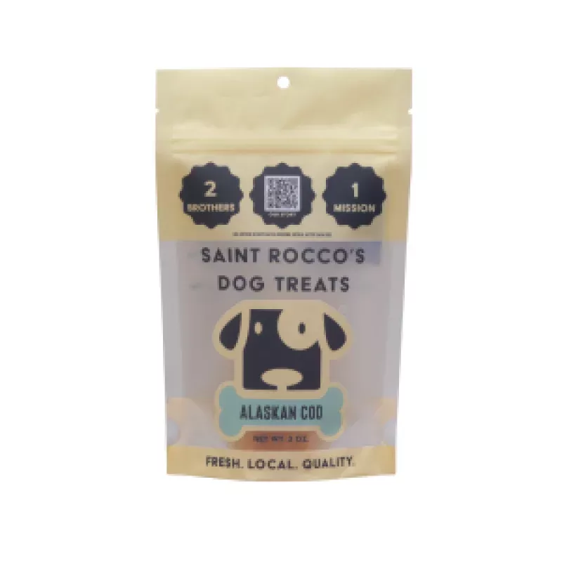 SAINT ROCCOS TREATS ALASKA COD