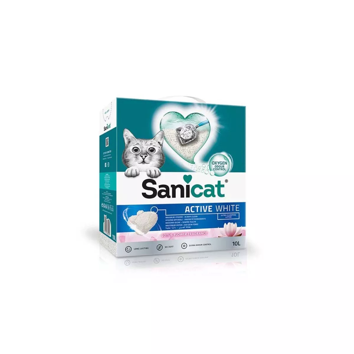 SANICAT ACTIVE WHITE LOTUS FLOWER 10L