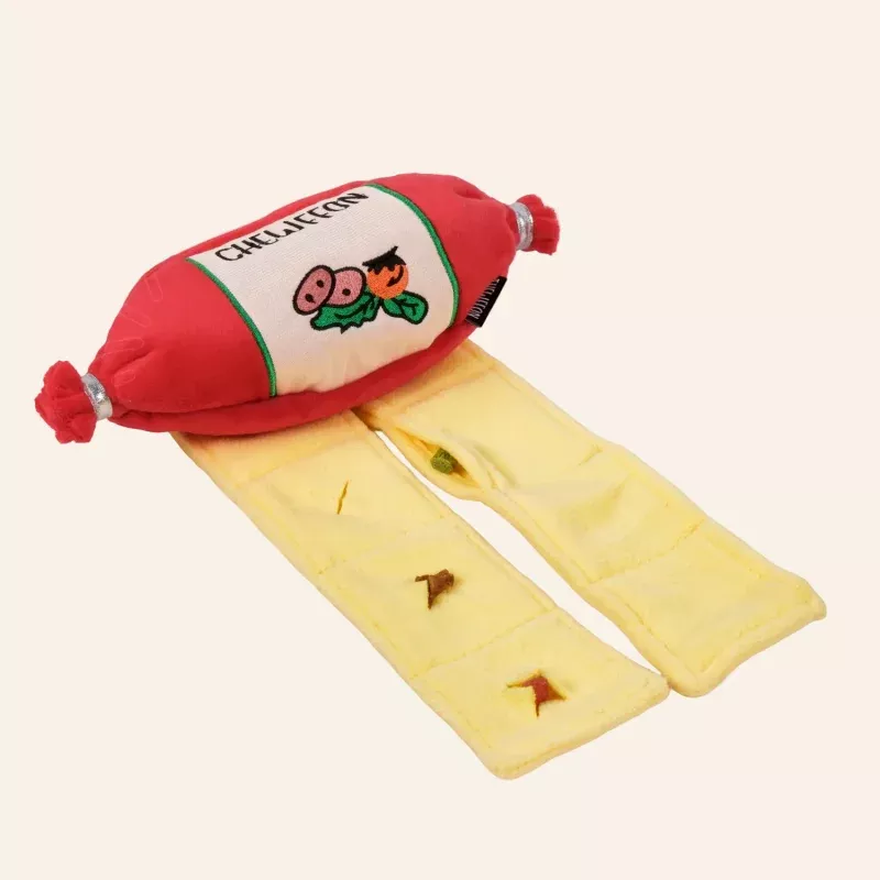 Sausage Roll Interactive Snuffle Toy