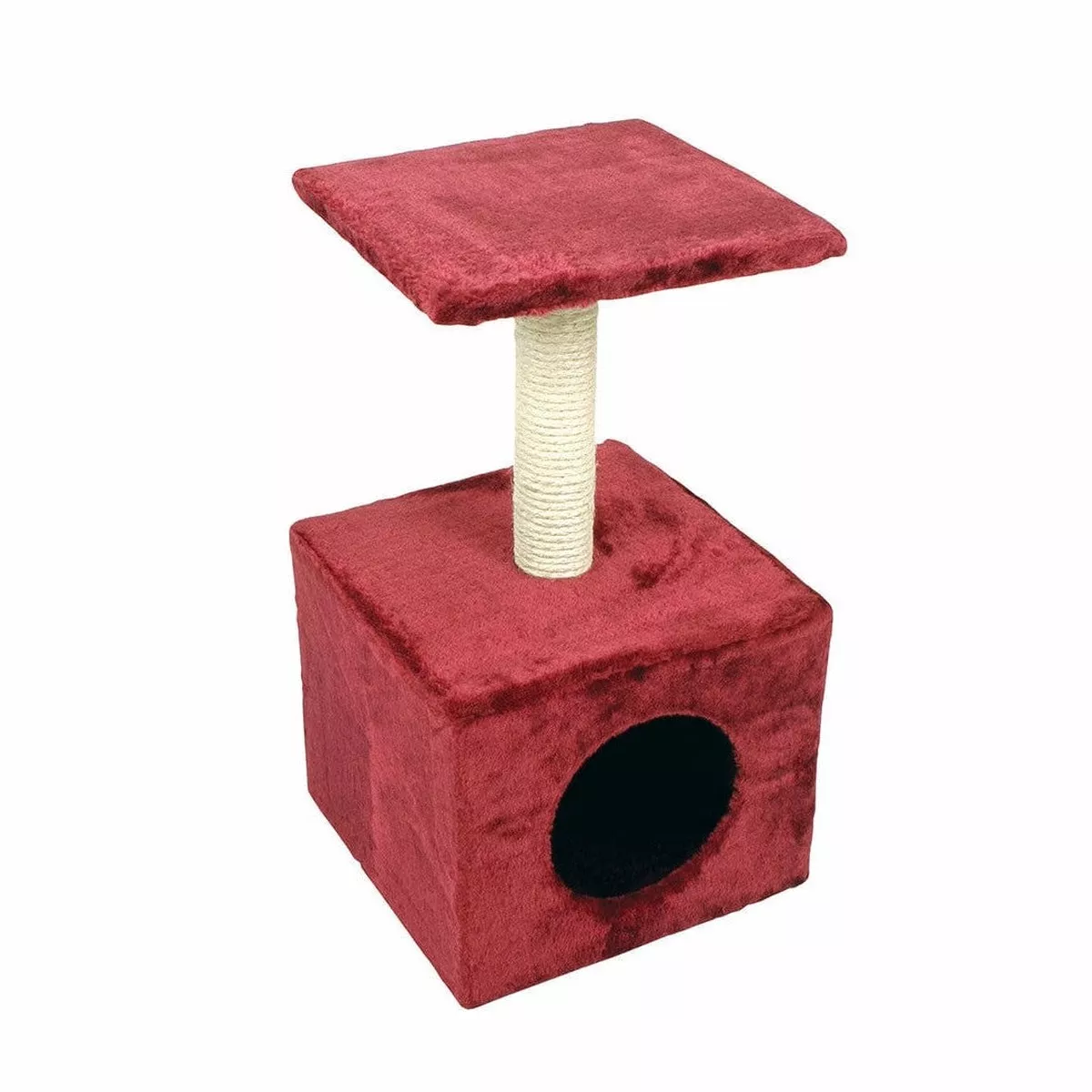 Scratching Post Christa 31x31x57cm bordeaux