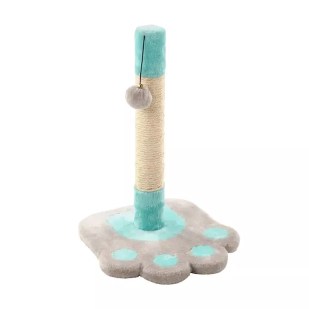 SCRATCHING TREE CYA 2 TURQUOISE/GREY 28x28x42CM