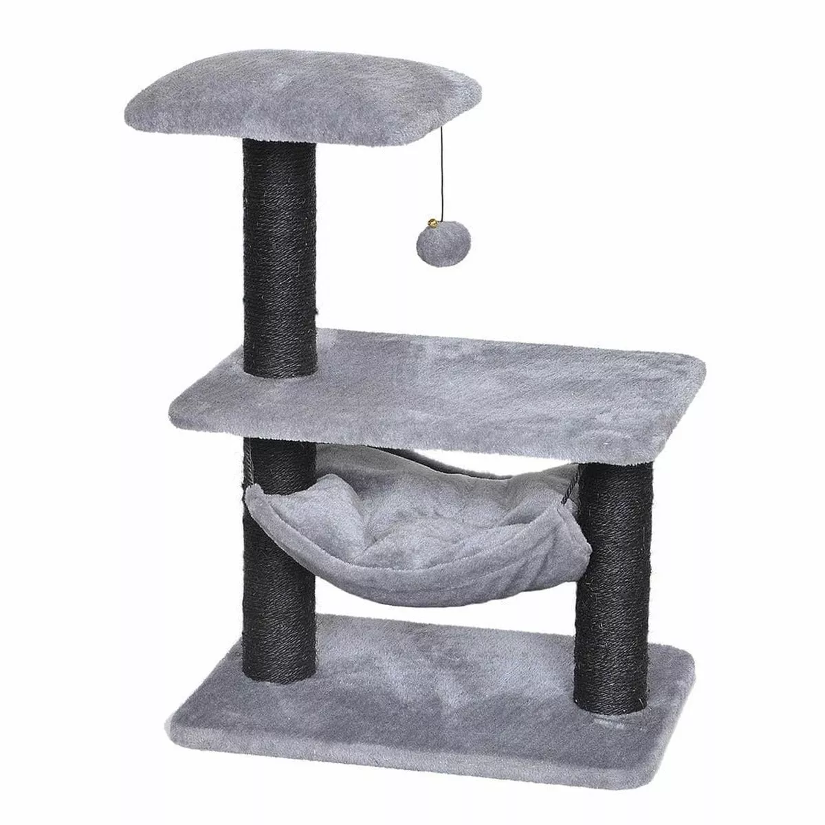 SCRATCHING TREE TOKYO BRIDGE 47x34,5x62cm grey