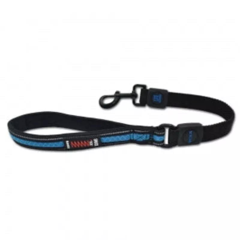 Scream – Blue Reflective Bungie Lead W/ Padded Handle