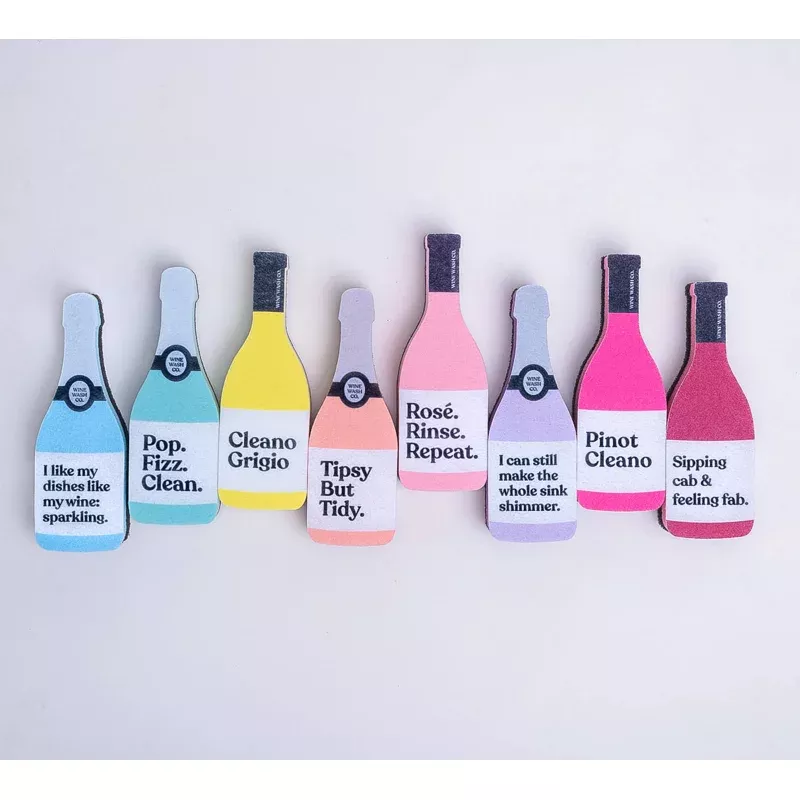 Scrubbly Kitchen Sponge - Wine Collection