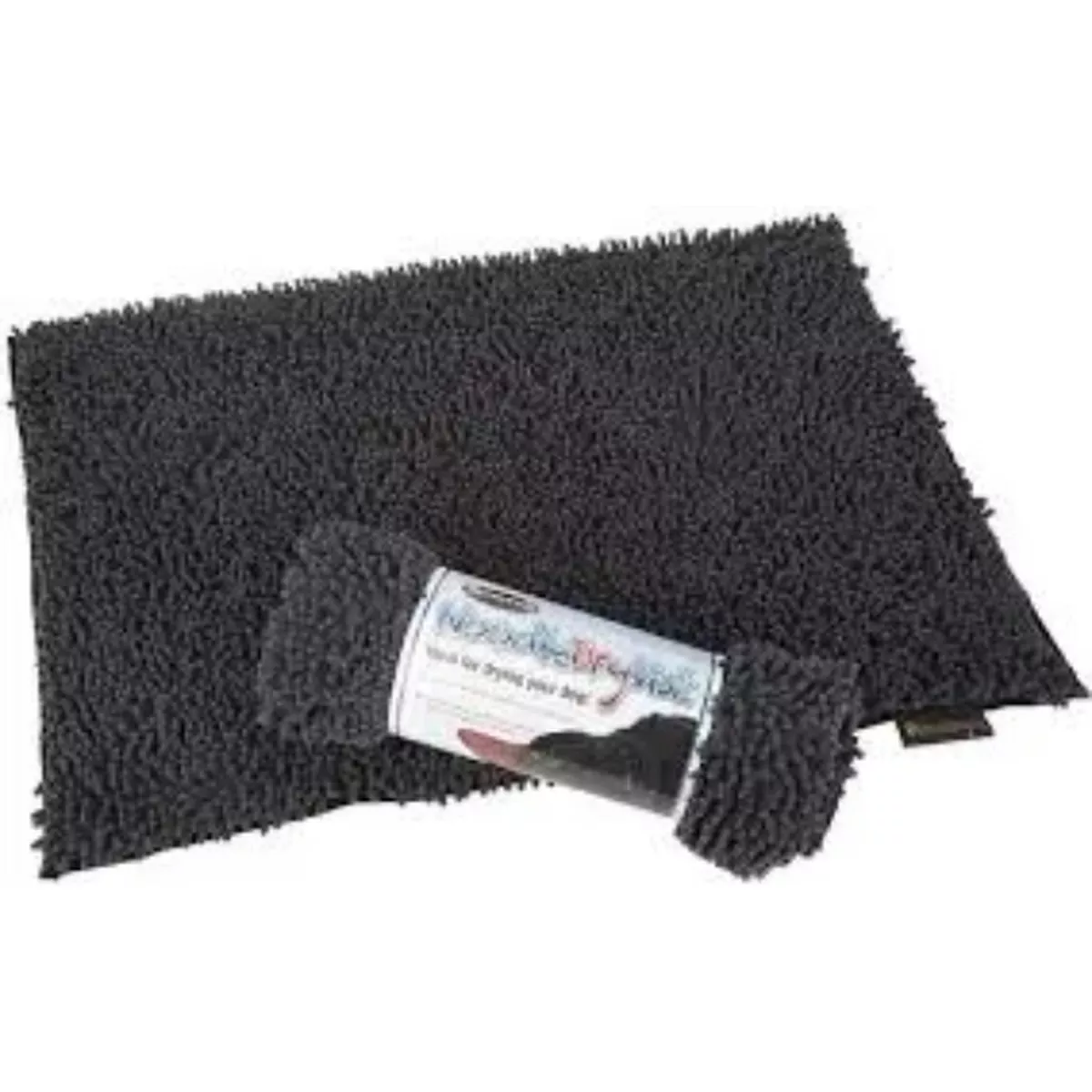 SCRUFFS NOODLEMATBLACK 98X68X3CM