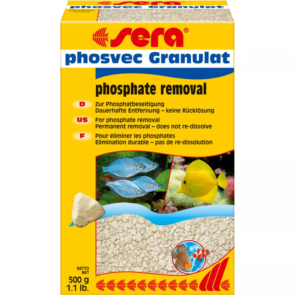 sera phosvec Granulat 500 g