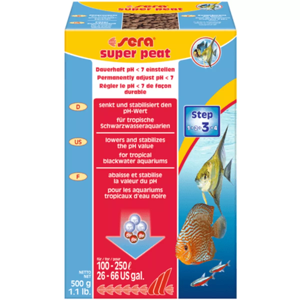 sera super peat 500 g