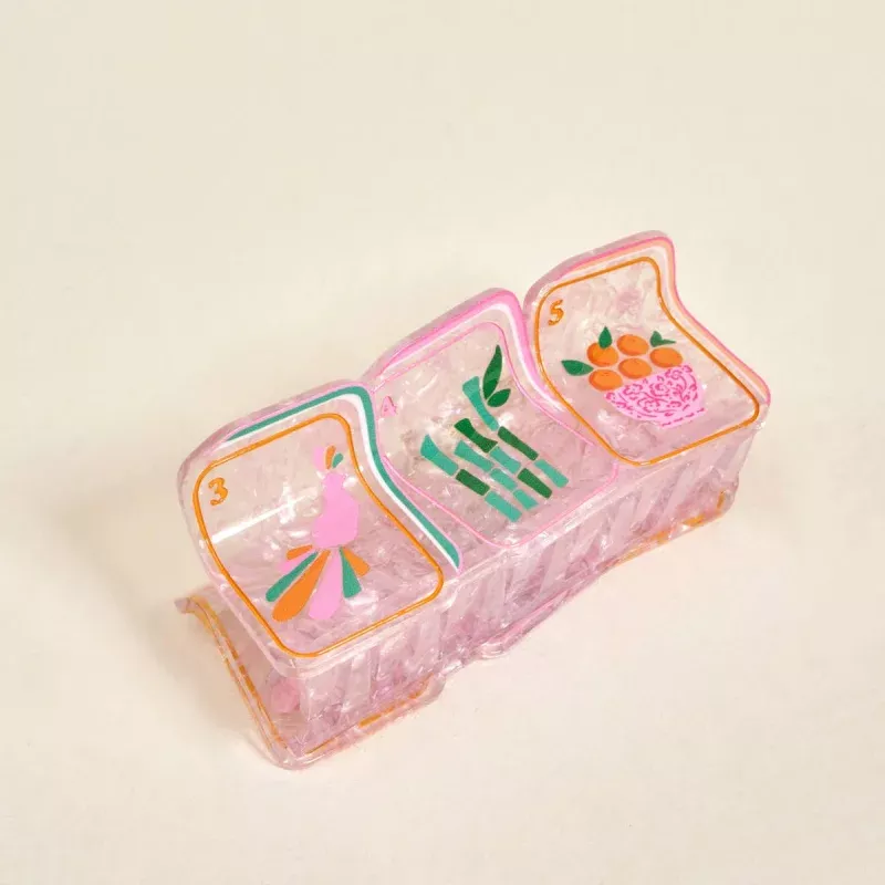 Shape Up Claw ClipMahjong Tiles