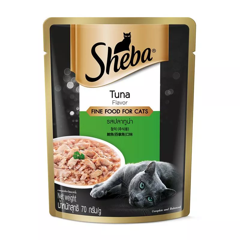 Sheba Pouch Cat Tuna 70g