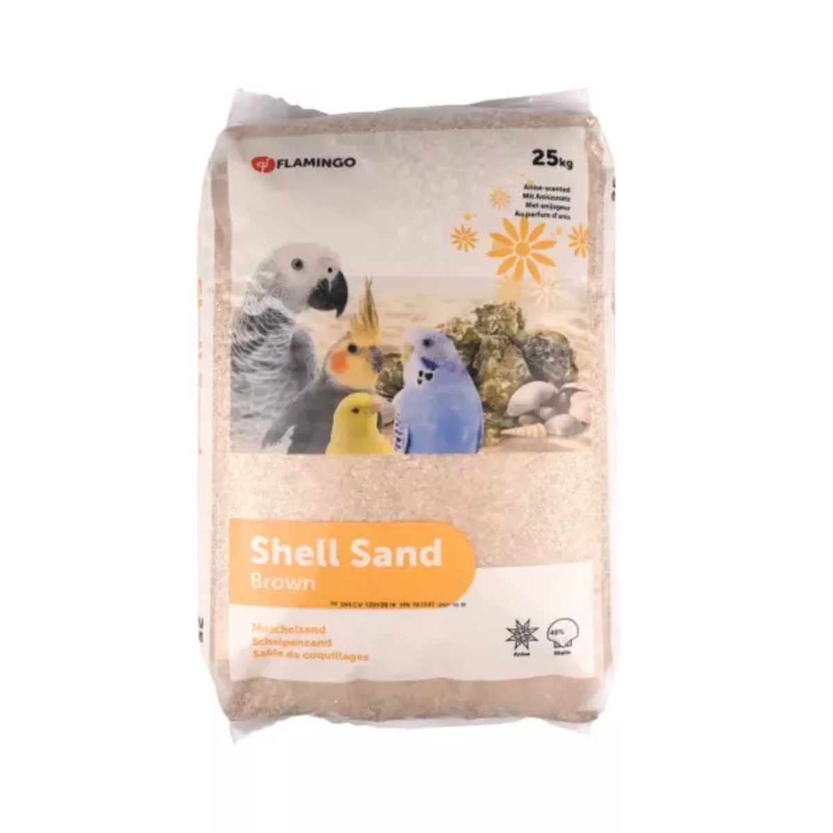 SHELLS SAND BROWN KRUSTA - 25KG