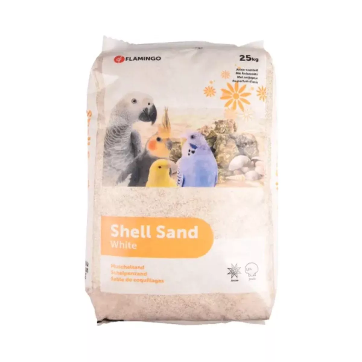 SHELLS SAND WHITE - 25KG