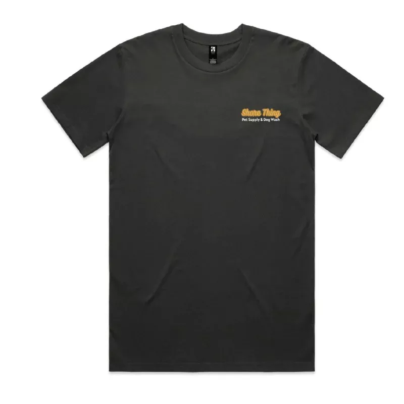 Shore Thing Embroidered T-Shirt Black