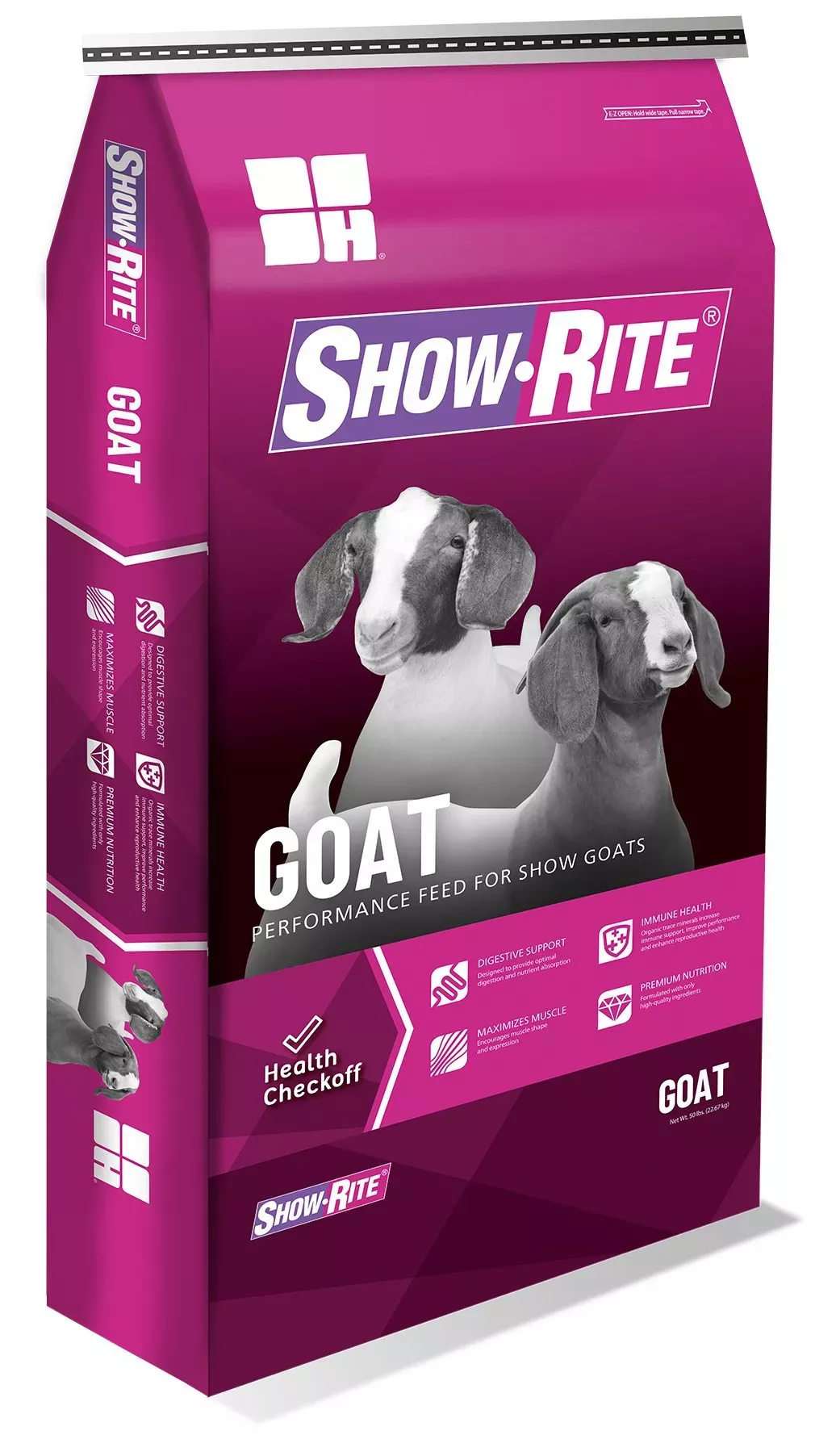 Show-Rite, Advancer Plus D13.6, Mini Pellet, 50 lb