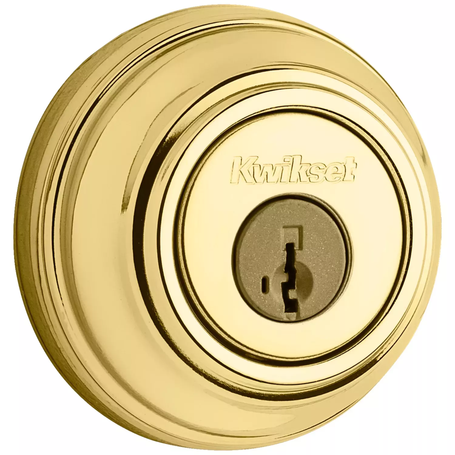 Signature Brass Single Cylinder Deadbolt With Smartkey