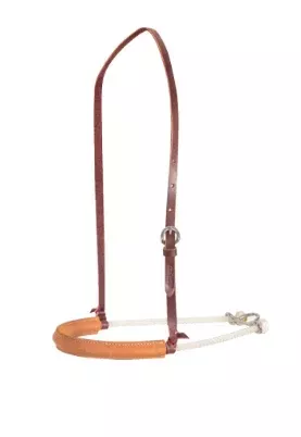 Single Rope Noseband with Tan Chap Cover