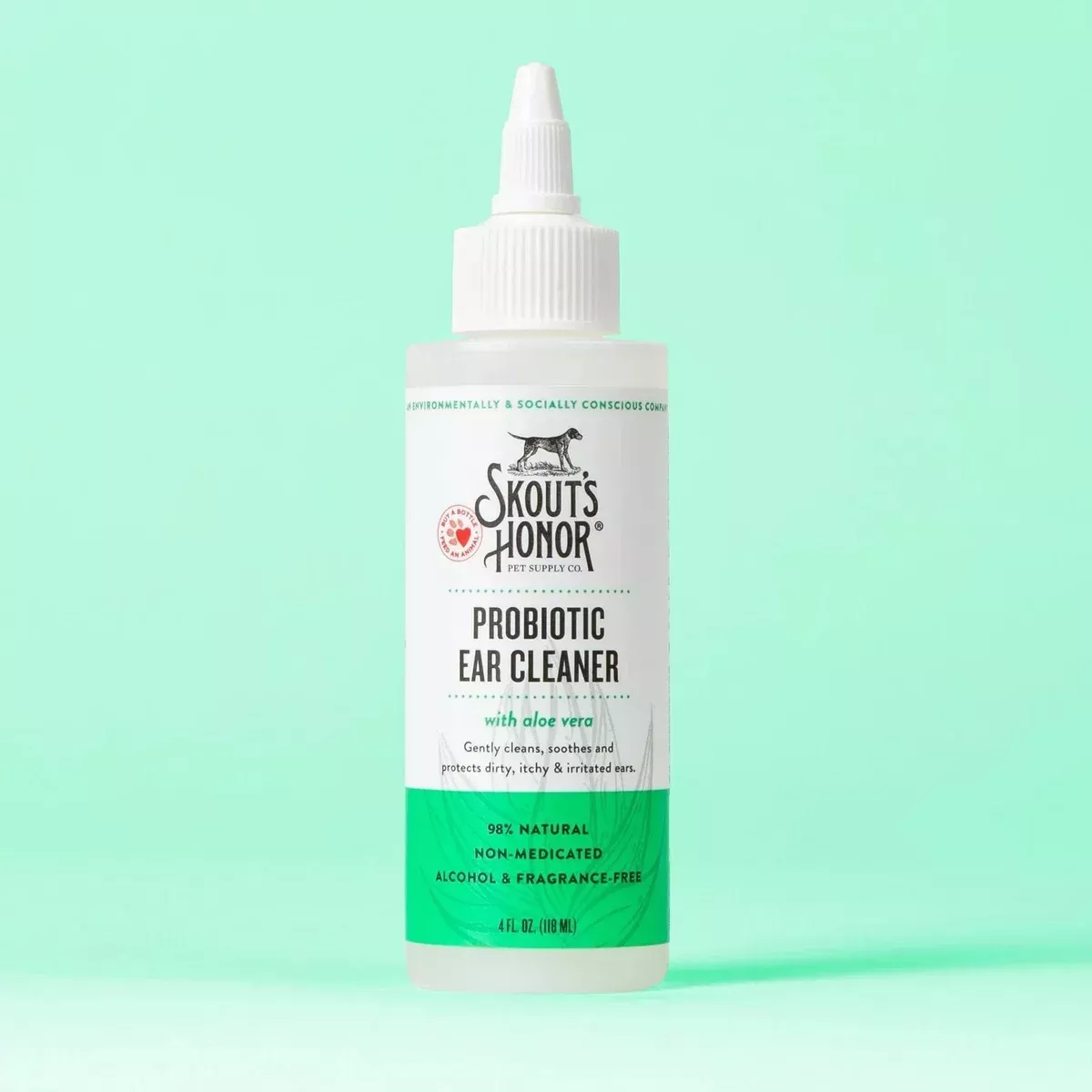 Skout’s Honor Probiotic Ear Cleaner, 4 oz