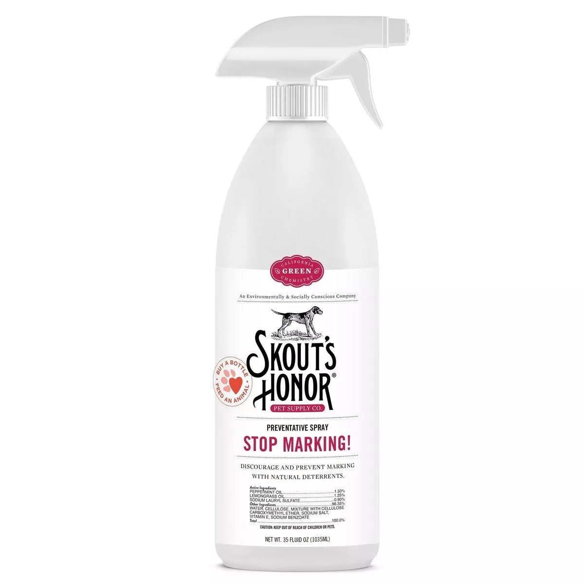 Skout’s Honor Stop Marking! Preventative Deterrent Spray for Dogs