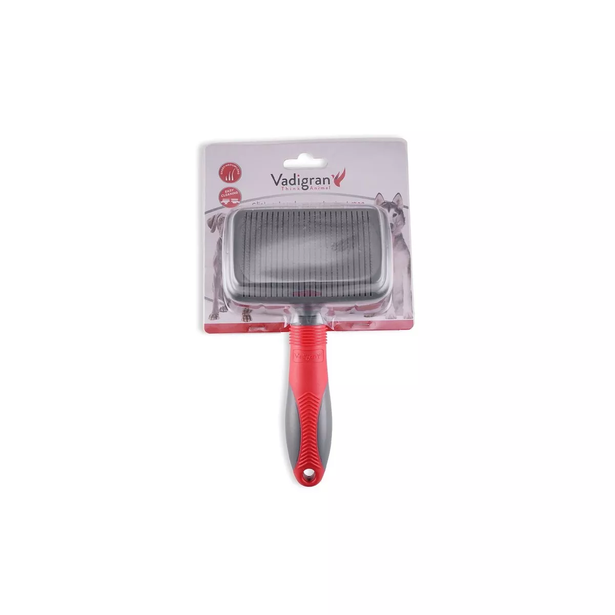 SLICKER BRUSH L EASY CLEAN