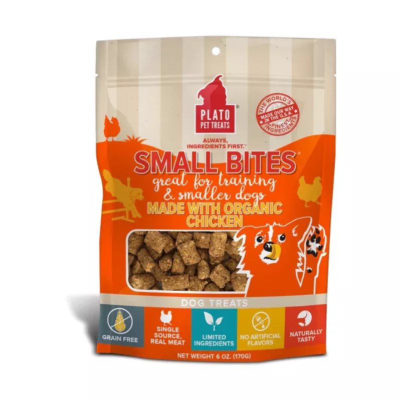 *Small Bites with Organic Chicken 6oz