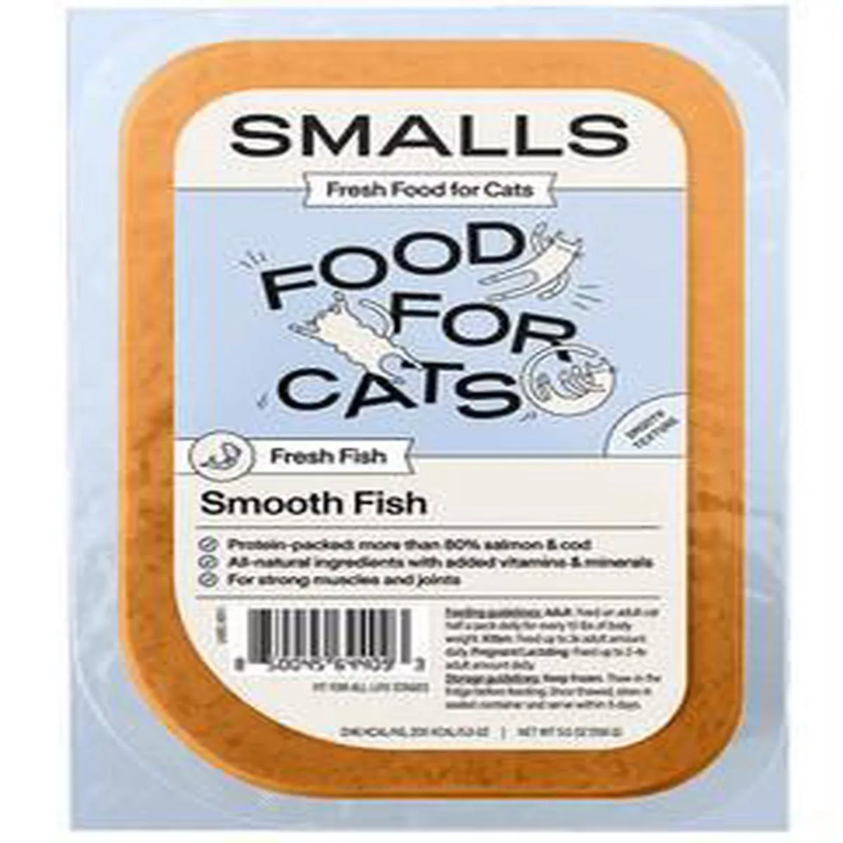 Smalls Cat Frozen Gently Cooked – Smooth Fish