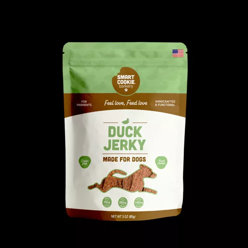 Smart Cookie Duck Jerky Strips 3oz