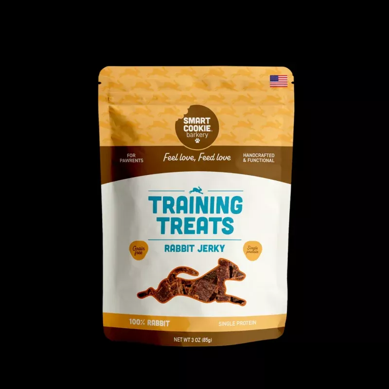 Smart Cookie Rabbit Jerky Training Treats 3oz
