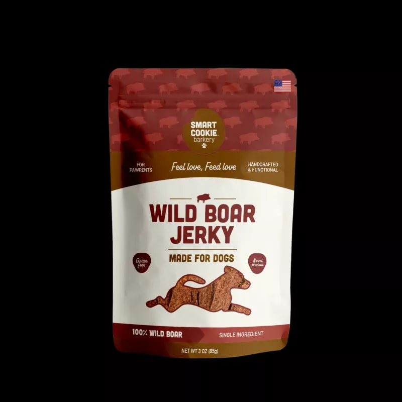 Smart Cookie Wild Boar Jerky Strips 3oz
