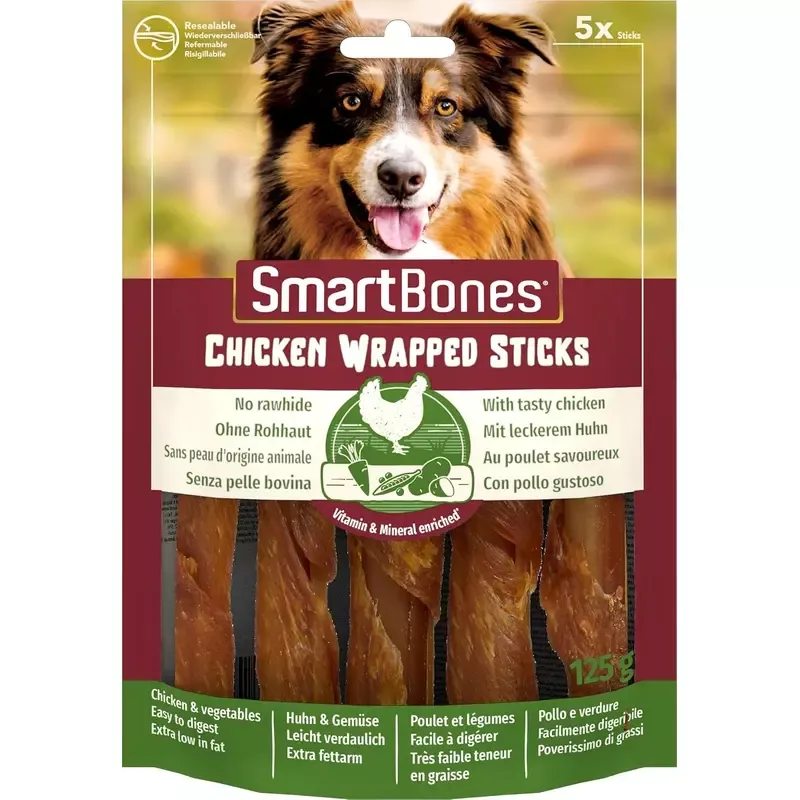 SmartBones Chicken Wrapped Sticks 5Pk